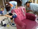 广州海珠区赤岗洗沙发公司，办公室沙发清洗保养，家庭沙发护理