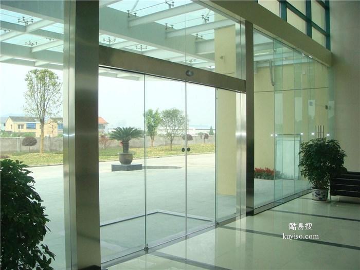天津自动门供应，感应玻璃门，电动平移门安装