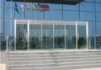 地弹簧玻璃门肯德基门安装厂家 朝阳区定做无框玻璃门