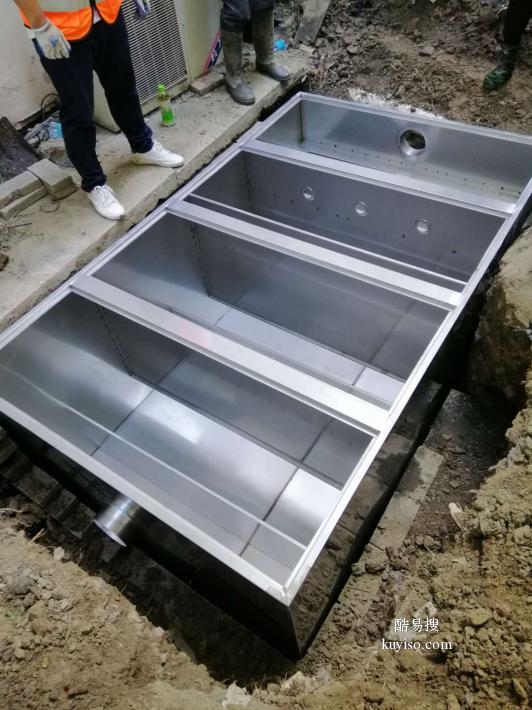上海隔油池安装 上海油水分离器安装 上海玻璃钢化粪池定制