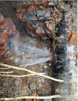 固镇暗埋供水管道漏水检测修复 暗埋消防水管漏水检测