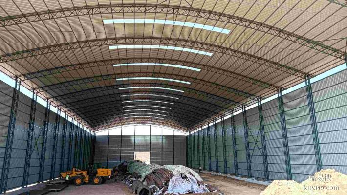 无梁拱形彩钢房养殖牛棚棚跨度6米到36米内部空间大