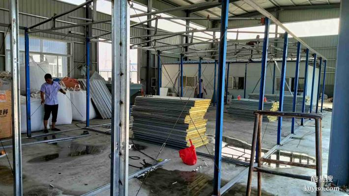回收旧板房生产厂车间施工安装彩钢活动房