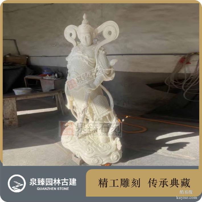 惠安石雕韦陀菩萨生产厂家,各种石材佛像定制,花岗岩石雕韦陀