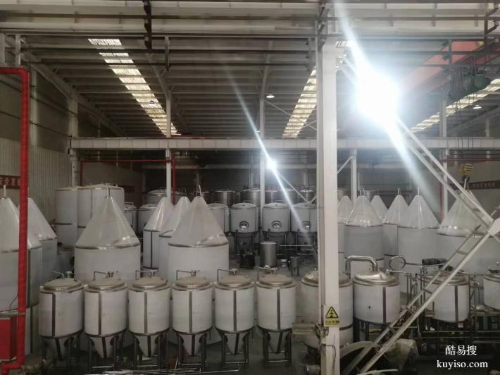 河南小型原浆啤酒设备日产500升啤酒酿造设备