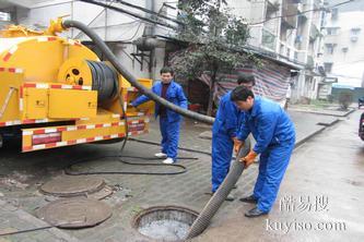 杭州滨江区彩虹城附近化粪池清理 河道清淤 园区排水管网开挖改造