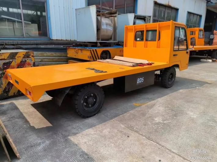 载重5吨电动货车，工厂电动搬运平板货车