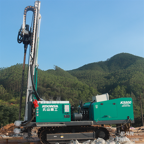 辽宁微型桩孔山KS800锚杆钻孔施工钻机
