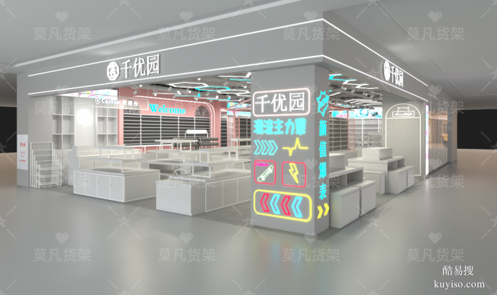 精品店貨架定制專家，讓您的店鋪顏值與銷量齊飛！