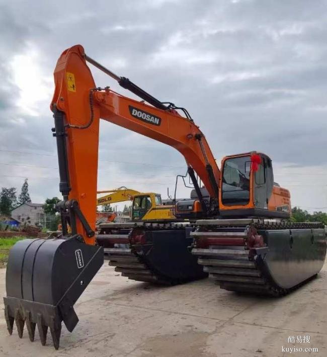 運城船挖機租賃市場報價水陸兩用挖掘機租賃電話