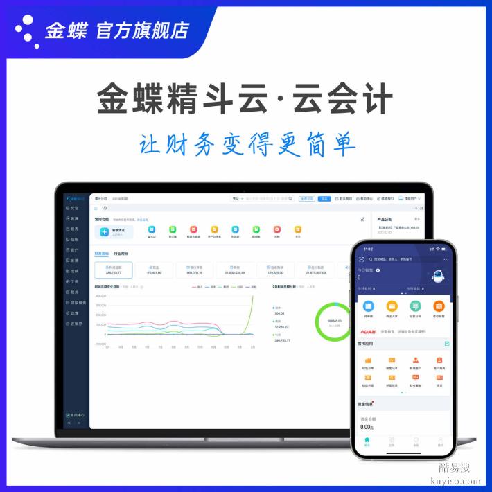 深圳金蝶軟件kingdee精斗云云會計財務(wù)代賬軟件財務(wù)做賬出納軟件