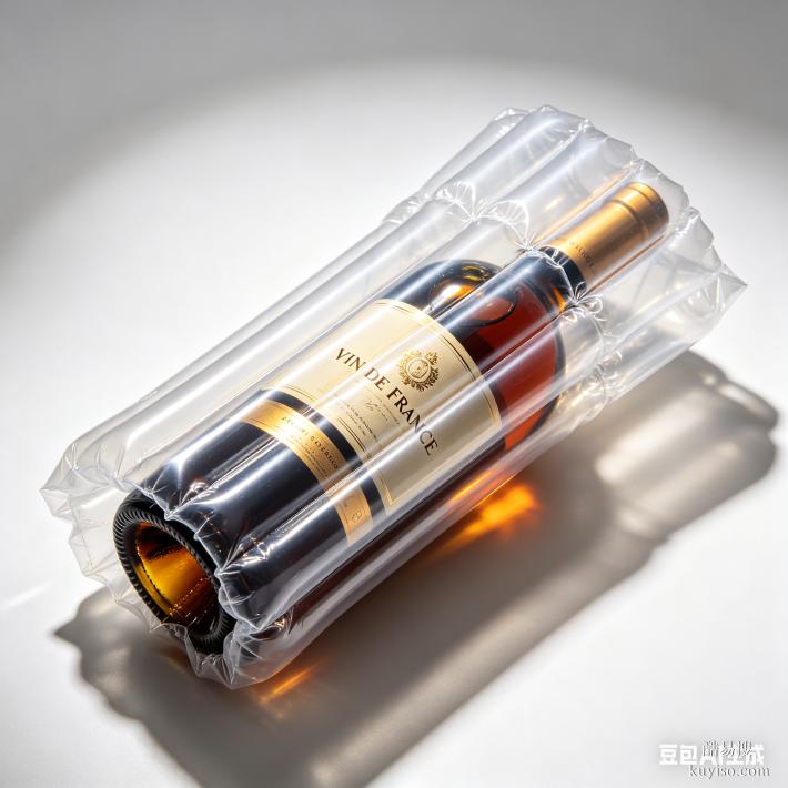 紅酒白酒通用氣柱袋快遞防震防碎物流打包緩沖充氣柱