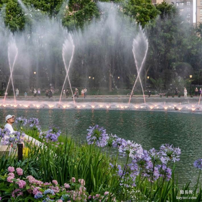 湖南衡阳音乐喷泉设备厂家-博驰环境公司,河道音乐喷泉