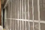 昆山水晶折叠门常熟铝合金折叠门太仓铝合金水晶折叠推拉门