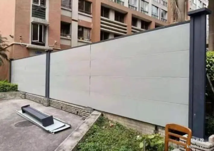 钢结构工程围挡,东莞环保华羽交通钢结构围挡,钢结构围挡报价