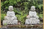 石雕小沙弥,茶宠石雕摆件,小和尚石雕70公分