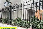 肇庆厂区外围墙防爬护栏德庆景区铁艺围栏加工中山园林隔离栅栏