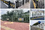 中山黄菊马路中央隔离栏港式市政人行道栏杆深圳公路交通防撞栏