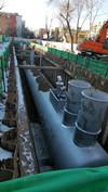 北京打钢板桩污水管道维修钢板桩支护