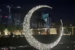月亮雕塑制作方法-不锈钢月亮月牙雕塑
