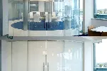 调光玻璃 办公室玻璃墙隔断应用按尺寸定做