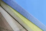 批发日本级pp发泡板 蓝色pe发泡板材 轻量低密度隔片