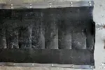 导料槽夹布橡胶抗撕裂挡尘帘，1500*1000等尺寸定做